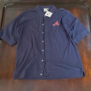 Vintage braves button up